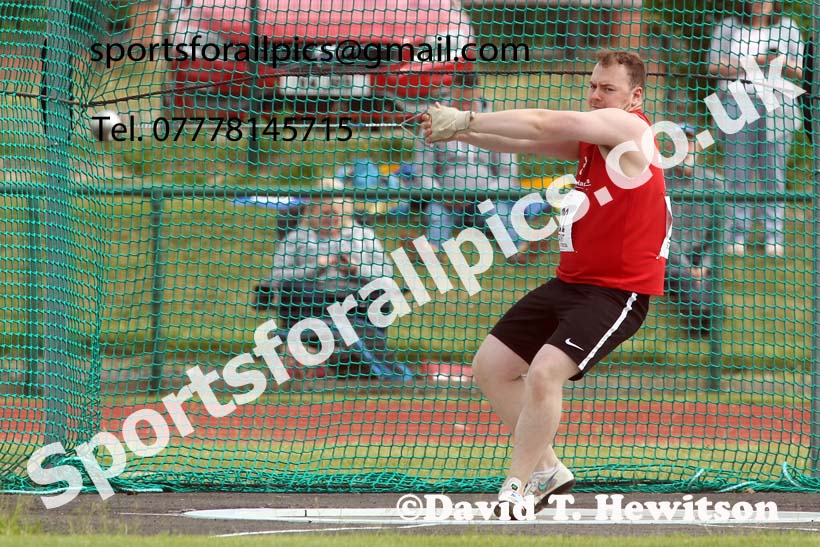 Mens hammer, 2021 Northern Senior and Under-20s Champs., Leigh. Photo: David T. Hewitson/Sports for All Pics